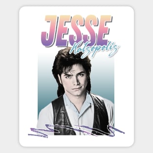 Jesse Katsopolis Full House 90s Styled Aesthetic Design Magnet